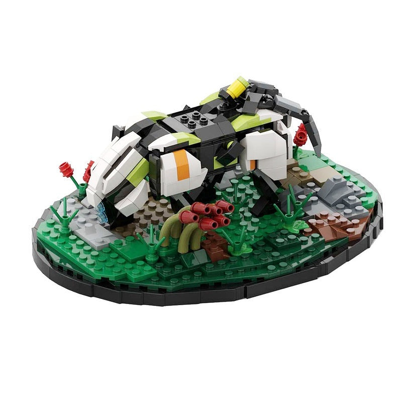 Post-Apocalyptic Mechanical Strider MOC Mecha Building Kit - 5