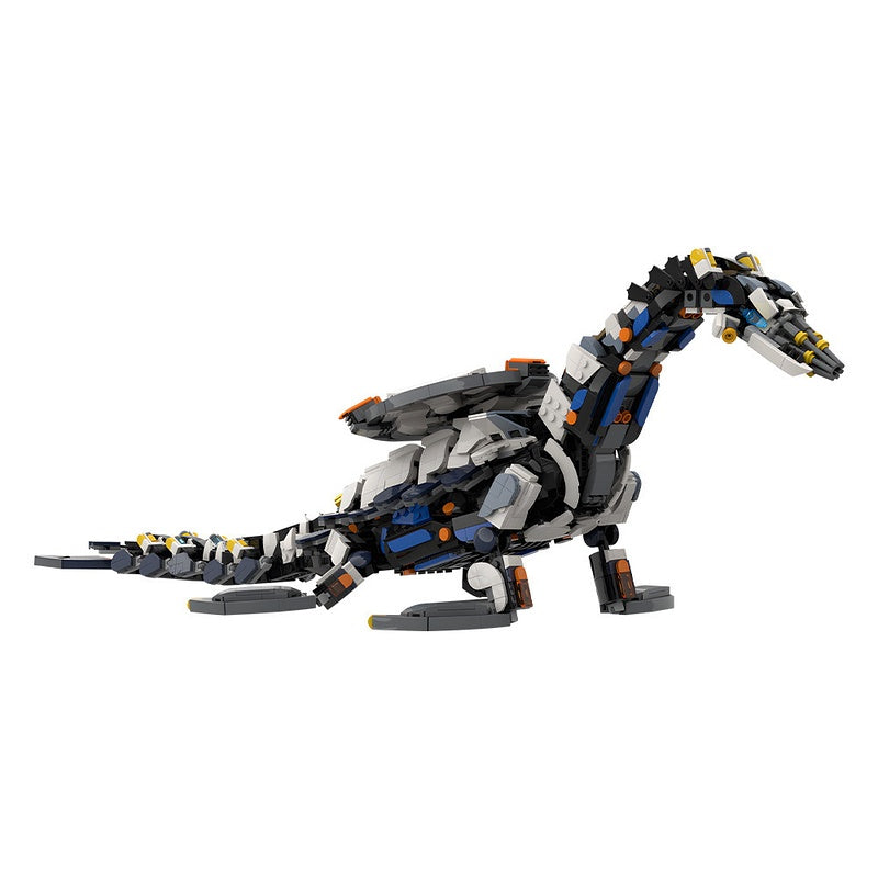 Post-Apocalyptic Sea Monster Machine Building Kit | LEGO-Compatible MOC - 2