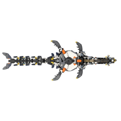 Post-Apocalyptic Sea Monster Machine Building Kit | LEGO-Compatible MOC - 3