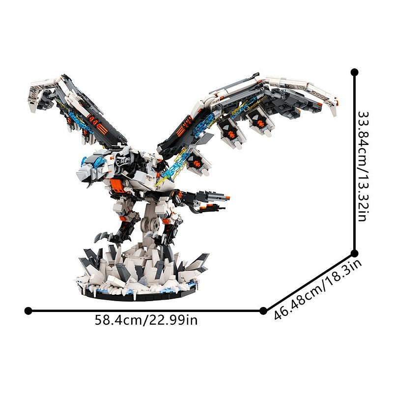 Post-Apocalyptic Storm Bird MOC Building Kit - 4