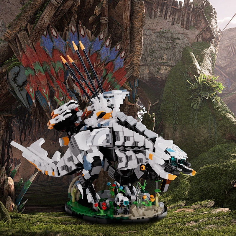 Post-Apocalyptic Thunder Beast Building Kit | LEGO-Compatible MOC - 2