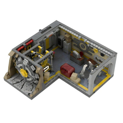 Post-Apocalyptic Vault Entrance Building Kit | LEGO-Compatible MOC - 3