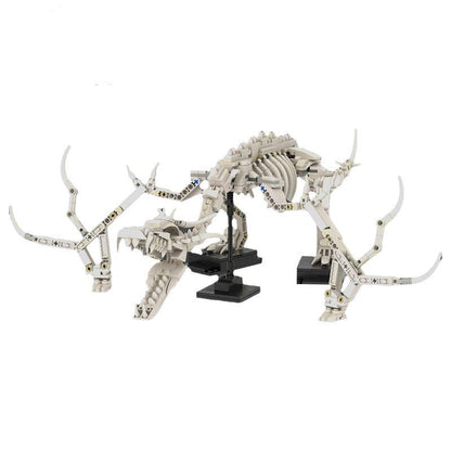 Prehistoric Dragon Fossil Building Kit | LEGO-Compatible MOC - 1