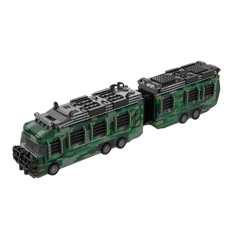 Prehistoric Park Fleetwood RV Mobile LAB Building Kit | LEGO-Compatible MOC - 1