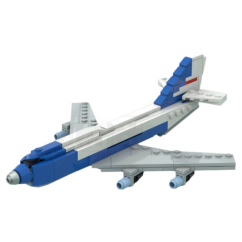 Presidential Four-Engine VC-25A Transport Aircraft 1:300 MOC Building Kit - 1