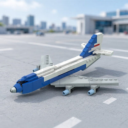 Presidential Four-Engine VC-25A Transport Aircraft 1:300 MOC Building Kit - 2