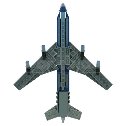 Presidential Four-Engine VC-25A Transport Aircraft 1:300 MOC Building Kit - 3