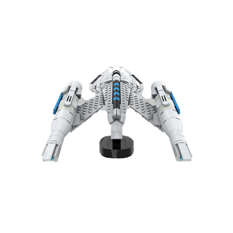 Proto-Drive Exploration Starship Building Kit | LEGO-Compatible MOC - 5
