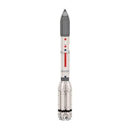 Proton M Rocket MOC Building Kit | 1:110 Scale Space Launch Vehicle Model - 1