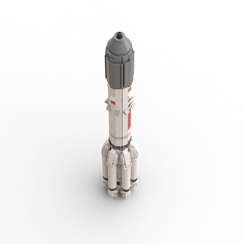Proton M Rocket MOC Building Kit | 1:110 Scale Space Launch Vehicle Model - 4