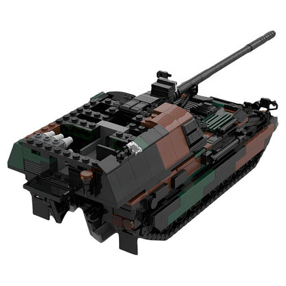 PZH 2000 Self-Propelled Howitzer MOC Building Kit - 4