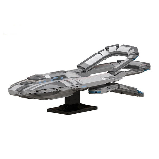 Quantum Drive Exploration Starship MOC Spacecraft Building Kit - 2