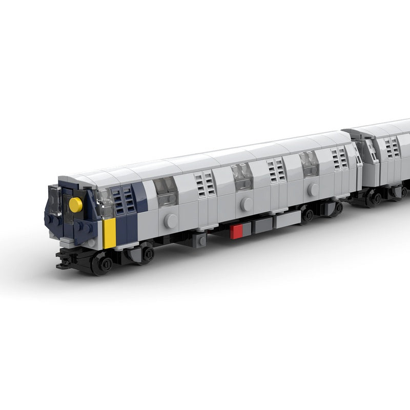 R211-Style New York Metro Train Building Kit | LEGO-Compatible MOC - 3
