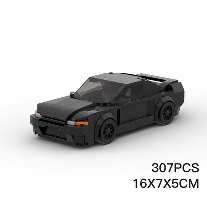 R32 JDM Performance Coupe MOC Sports Car Building Kit - 5
