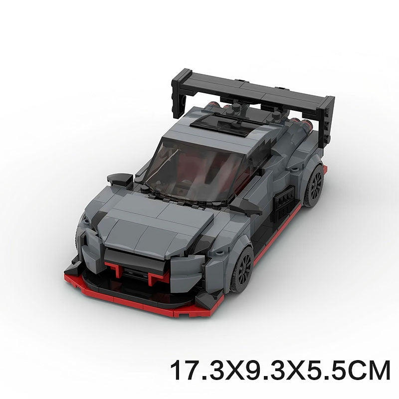R35 Supercar Widebody Building Kit | 10 Studs LEGO-Compatible MOC - 2