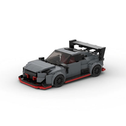 R35 Supercar Widebody Building Kit | 10 Studs LEGO-Compatible MOC - 4