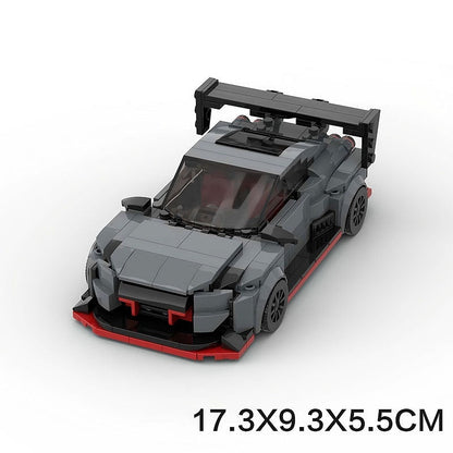 R35 Widebody Supercar MOC Building Kit | 10 Studs Vehicle Model - 3