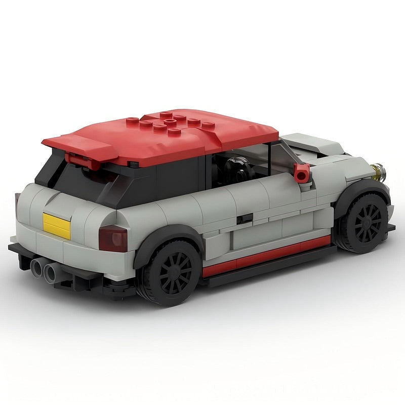 R56-Style Compact Sport Hatchback MOC Building Kit | Mini Car Model - 3