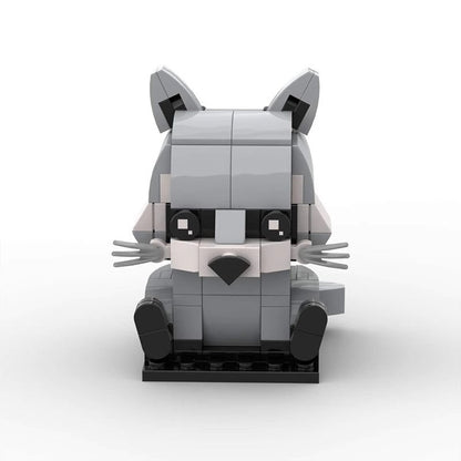 Raccoon MOC Cube Character Building Kit | Compatible MOC - 2