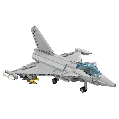 Rafale 1:48 Multirole Fighter Jet MOC Building Kit - 4