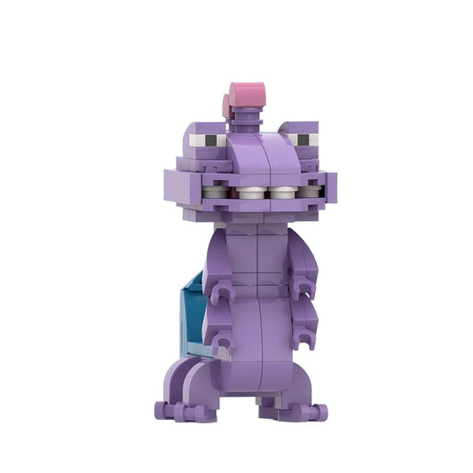 randall boggs brickheadz building kit | monsters inc | moc-227962 - 1
