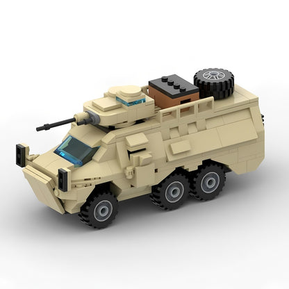 Ratel 20 Desert 6x6 Armored Personnel Carrier MOC Building Kit - 2