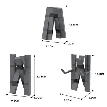 Rectangular Sci-Fi Robot MOC Building Kit | Mechanical Figure - 4
