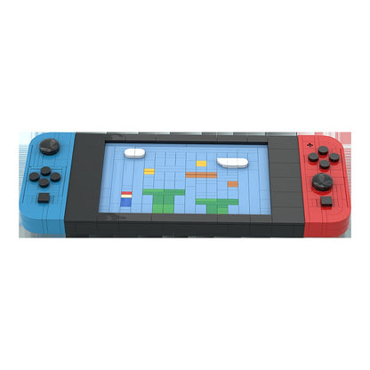 Red & Blue Handheld Game Console MOC Building Kit - 3