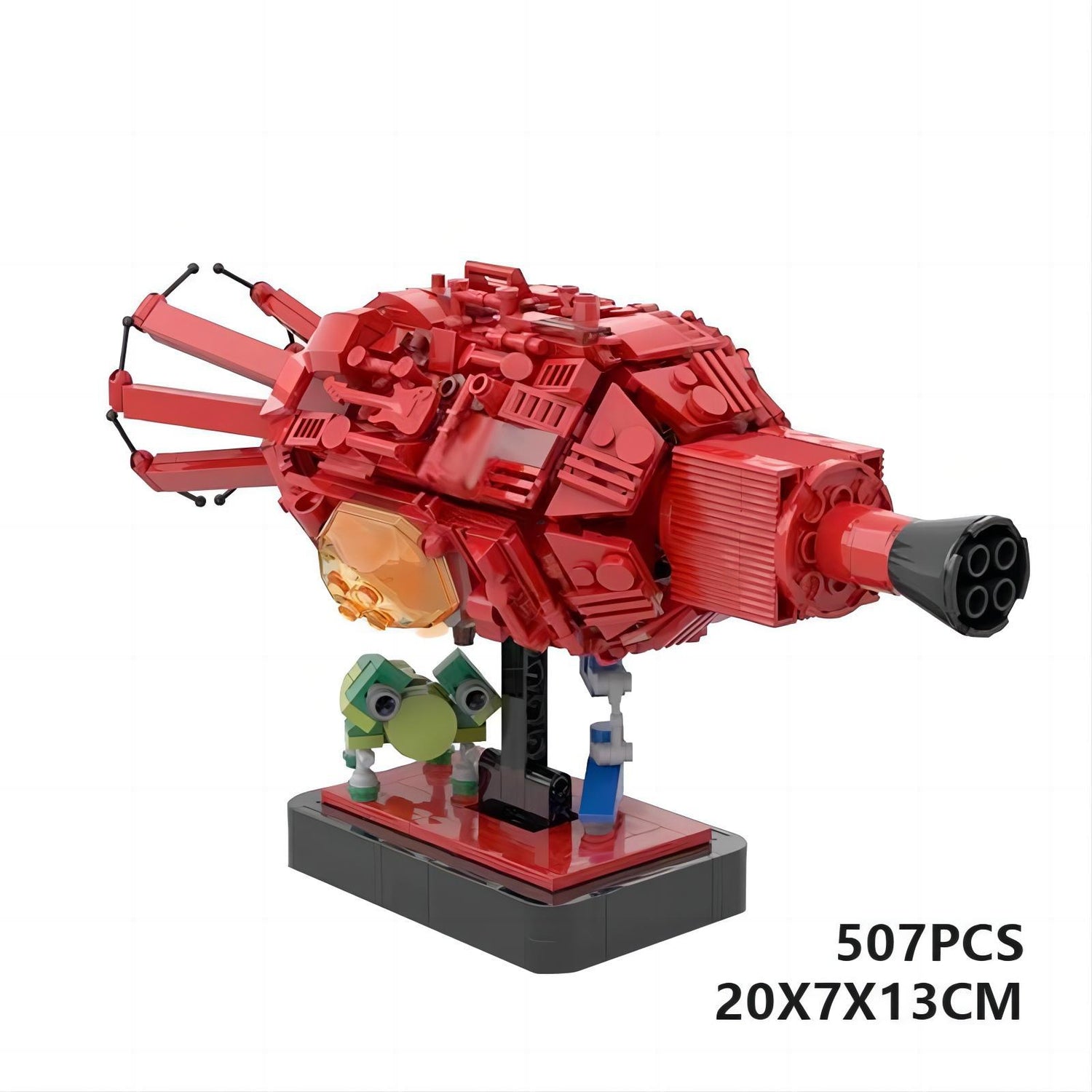 red dwarf and starbug building set | moc-43503 - 5