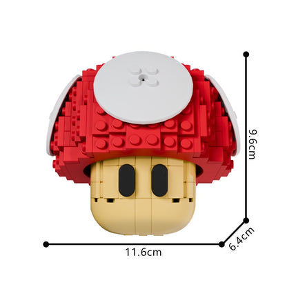 Red Mushroom Character MOC Building Kit - 4