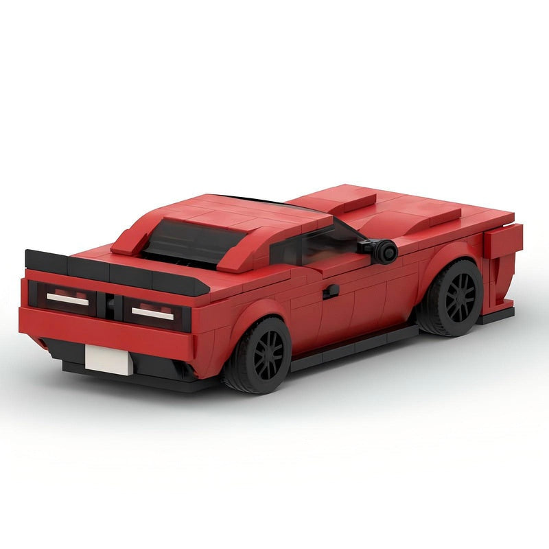 Redeye Widebody SRT Muscle Car Building Kit | LEGO-Compatible MOC - 2