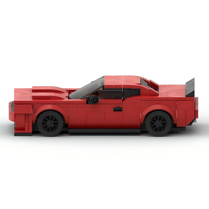 Redeye Widebody SRT Muscle Car Building Kit | LEGO-Compatible MOC - 4