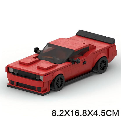 Redeye Widebody SRT Muscle Car Building Kit | LEGO-Compatible MOC - 6