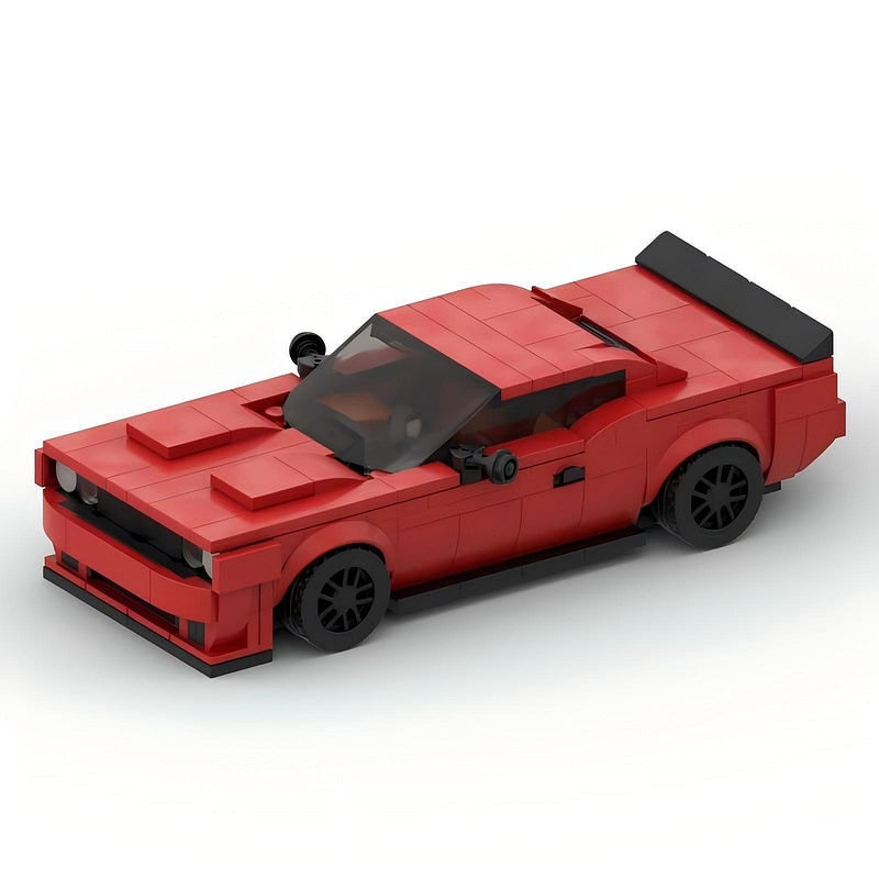 Redeye Widebody SRT Muscle Car MOC Building Kit | Vehicle Model - 1