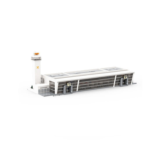 Regional Airport Terminal Building Kit | LEGO-Compatible MOC - 1