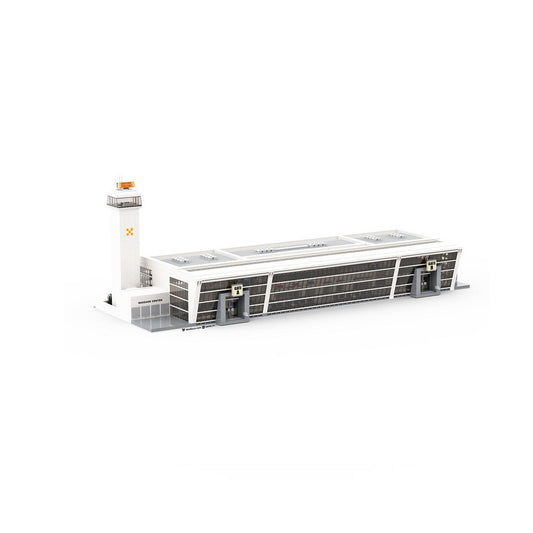 regional airport terminal building set | moc-111724 - 1