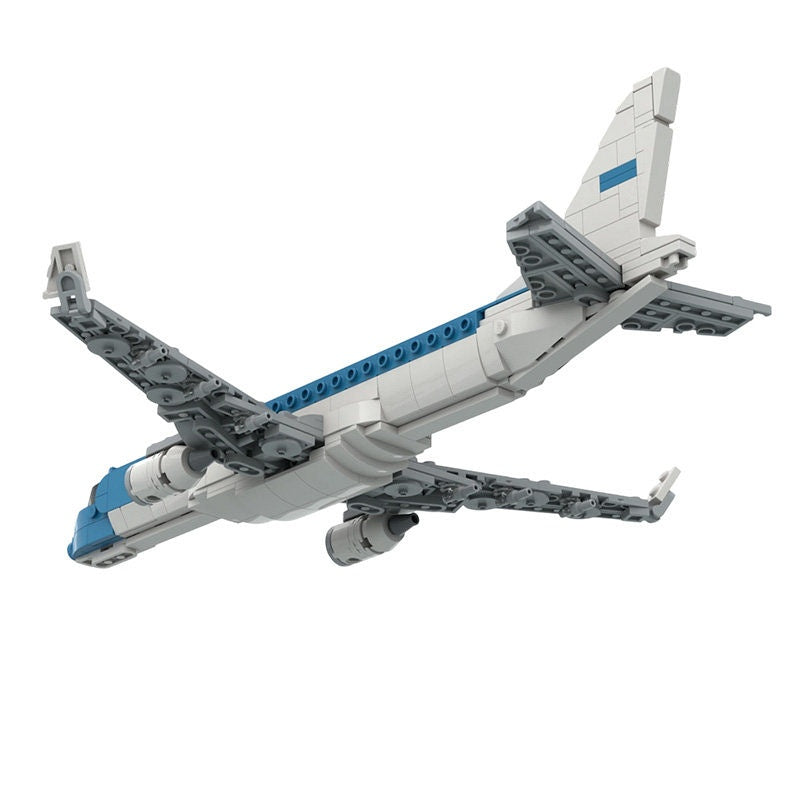Regional Jet E175 MOC Building Kit | 1:100 Scale Commercial Aircraft Model - 1