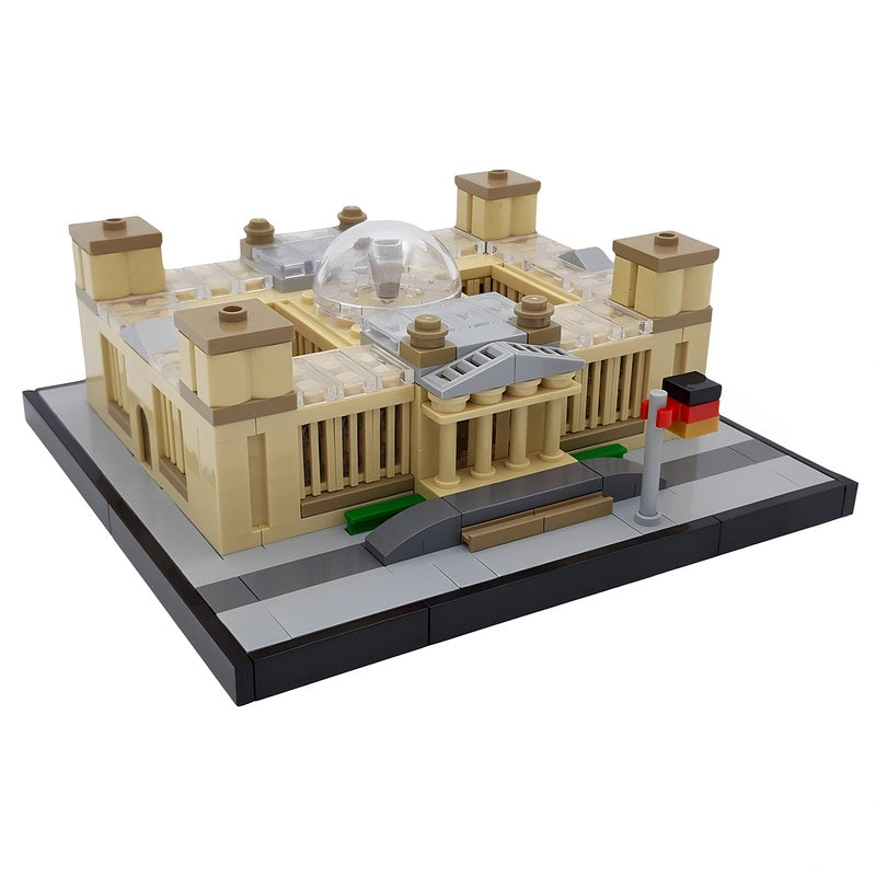 Reichstag Building Berlin 1:1200 MOC Building Kit - 3