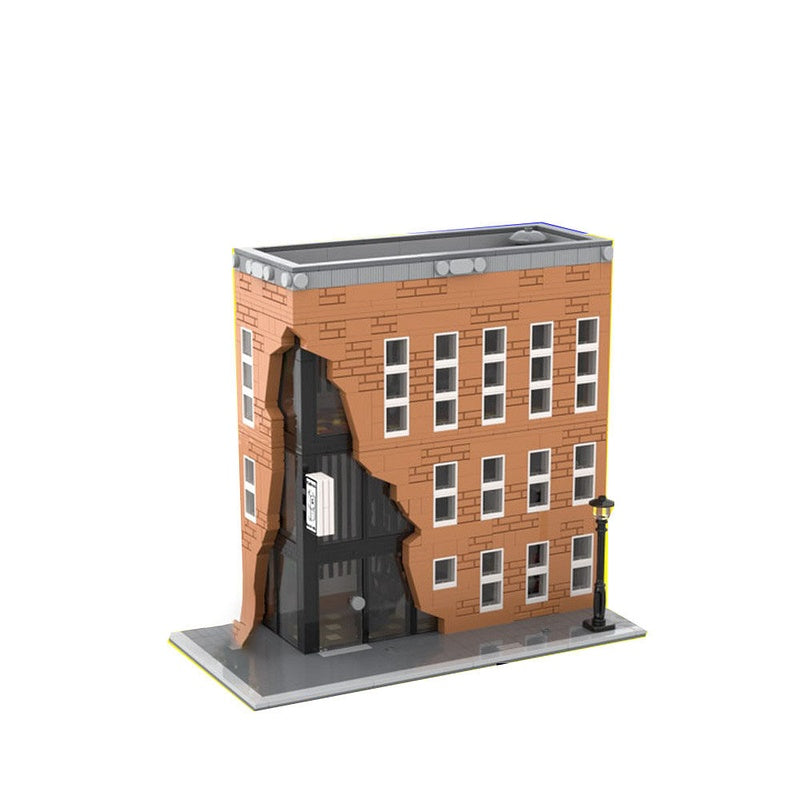Remodeled Architectural Office Modular MOC Building Kit - 1