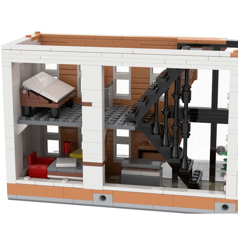 Remodeled Architectural Office Modular MOC Building Kit - 2