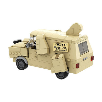 Retro 90s Mystery Van MOC Building Kit | Vintage Vehicle Model - 5