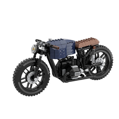 Retro Air Boxer Cafe Racer Motorcycle MOC Building Kit - 1
