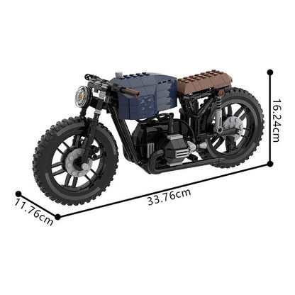Retro Air Boxer Cafe Racer Motorcycle MOC Building Kit - 3