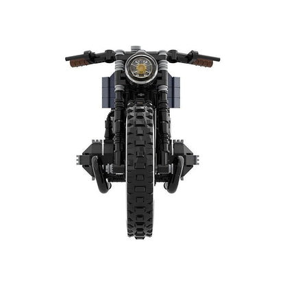Retro Air Boxer Cafe Racer Motorcycle MOC Building Kit - 5