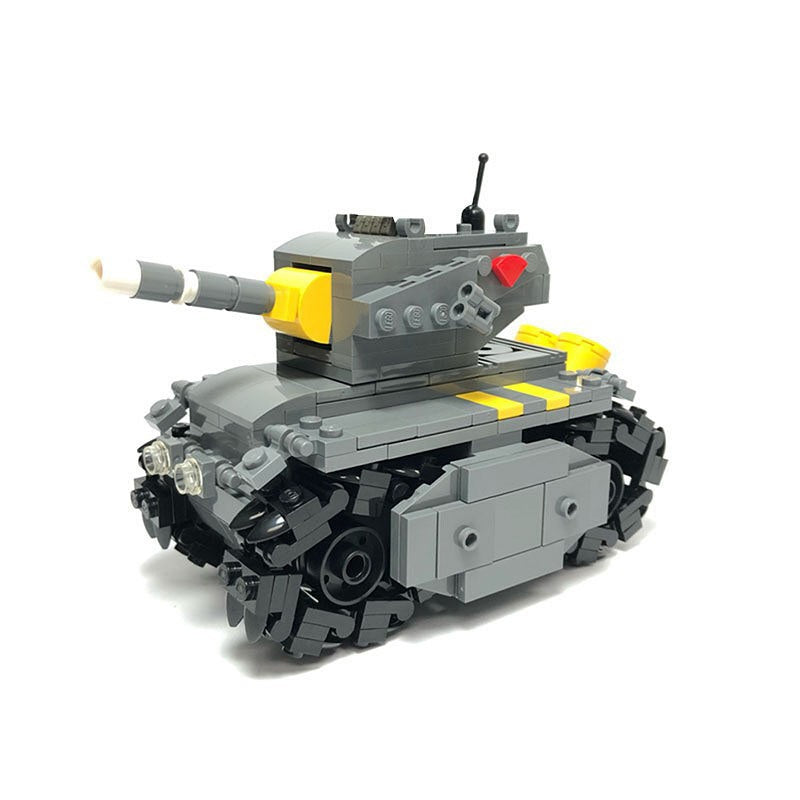 Retro Arcade Battle Tank Building Kit | LEGO-Compatible MOC - 1