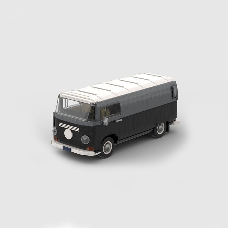 Retro Barista Coffee Van MOC Food Truck Building Kit - 2