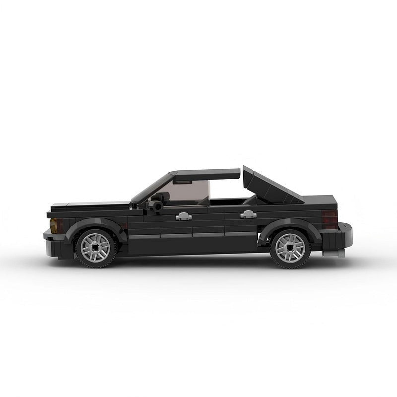 Retro E34 Style Sport Sedan MOC Building Kit | 6-Wide Vehicle Model - 3