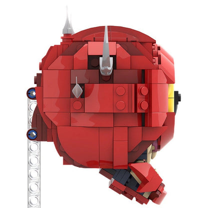 Retro Floating Meatball Monster MOC Building Kit | Fantasy Creature Model - 4
