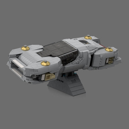 Retro-Futuristic Hover Car MOC Building Kit | Sci-Fi Vehicle Model - 2