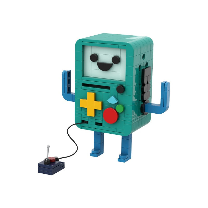 Retro Gaming Companion Robot Building Kit | LEGO-Compatible MOC - 2